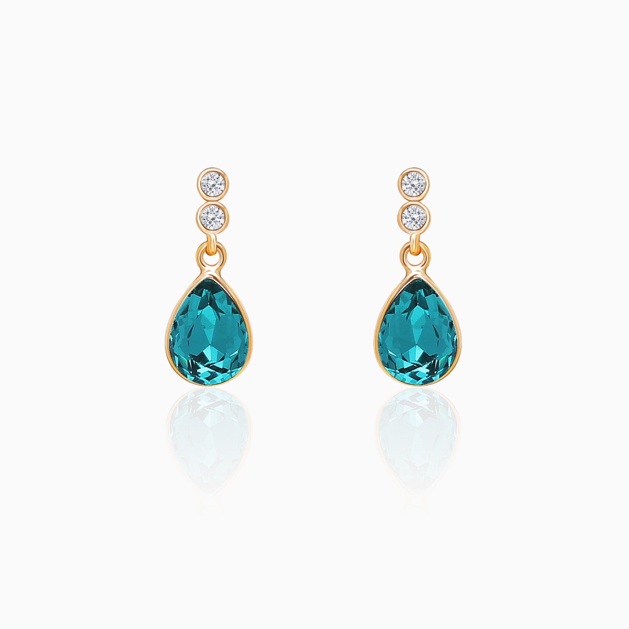 Buy Giva Sterling Silver Turquoise Blue Tear Drop Earrings For Women Online  at Best Prices in India - JioMart.